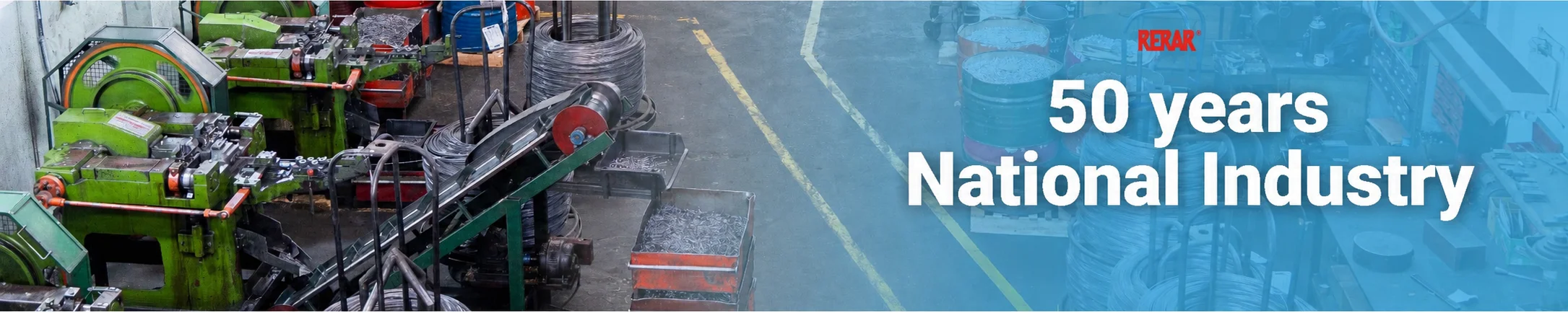 RERAR — 50 years of National Industry